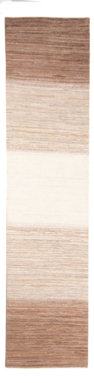 Tapis de couloir Tapis Gabbeh - Persan - 335 x 74 cm - naturel