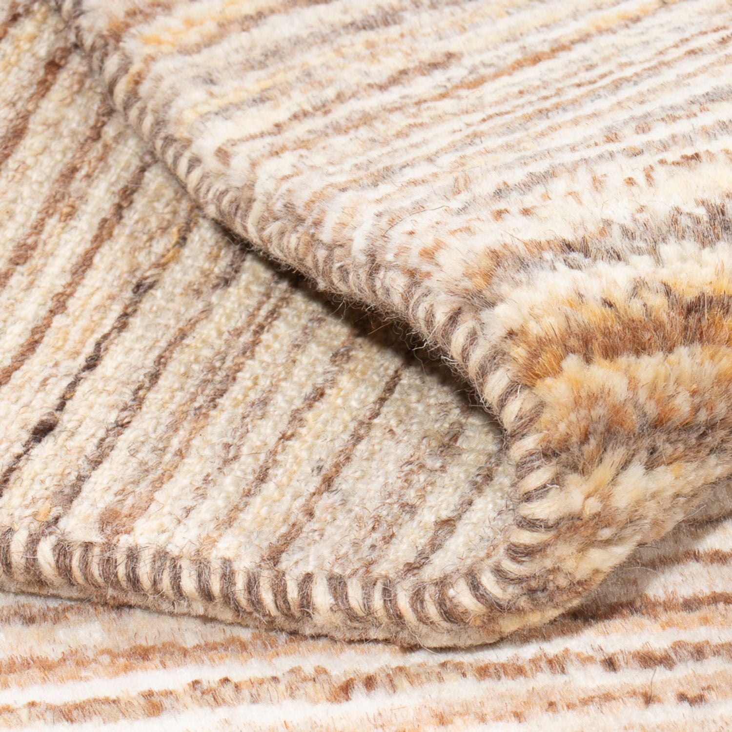 Tapis Gabbeh - Persan - 93 x 60 cm - beige clair