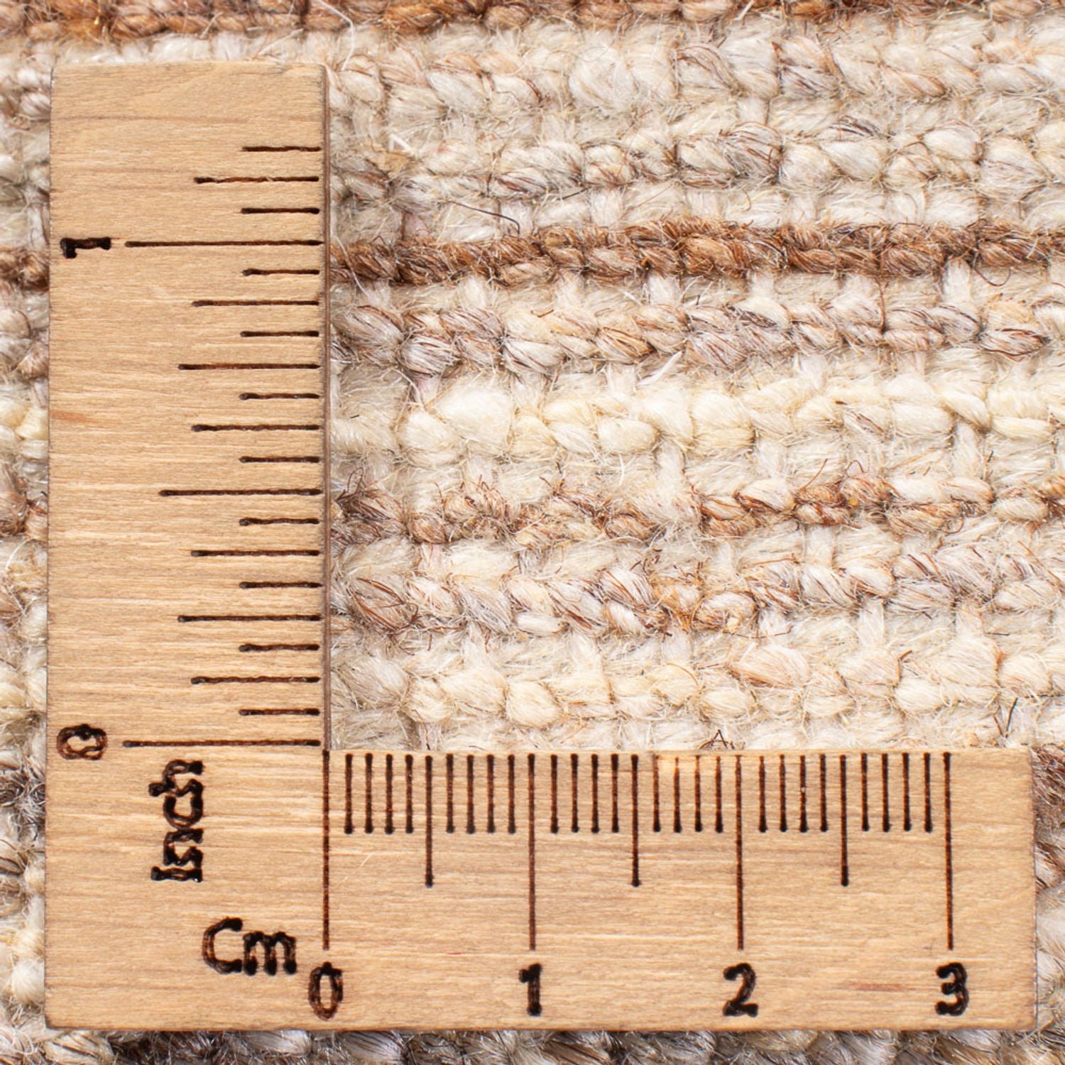 Tapis Gabbeh - Persan - 94 x 60 cm - beige clair