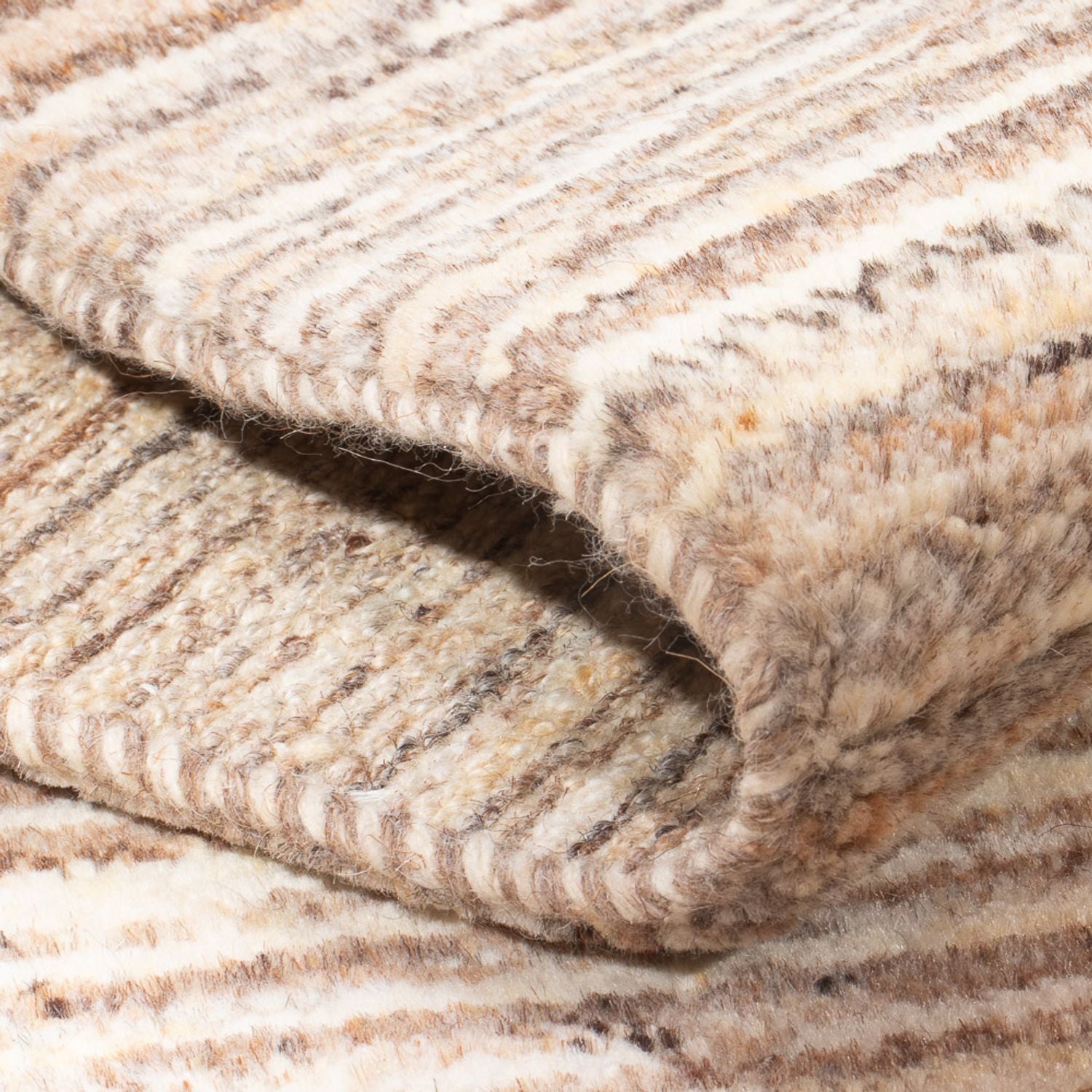 Tapis Gabbeh - Persan - 94 x 62 cm - beige clair