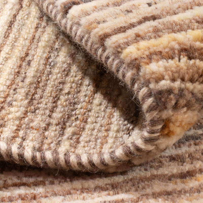 Tapis Gabbeh - Persan - 95 x 63 cm - beige foncé