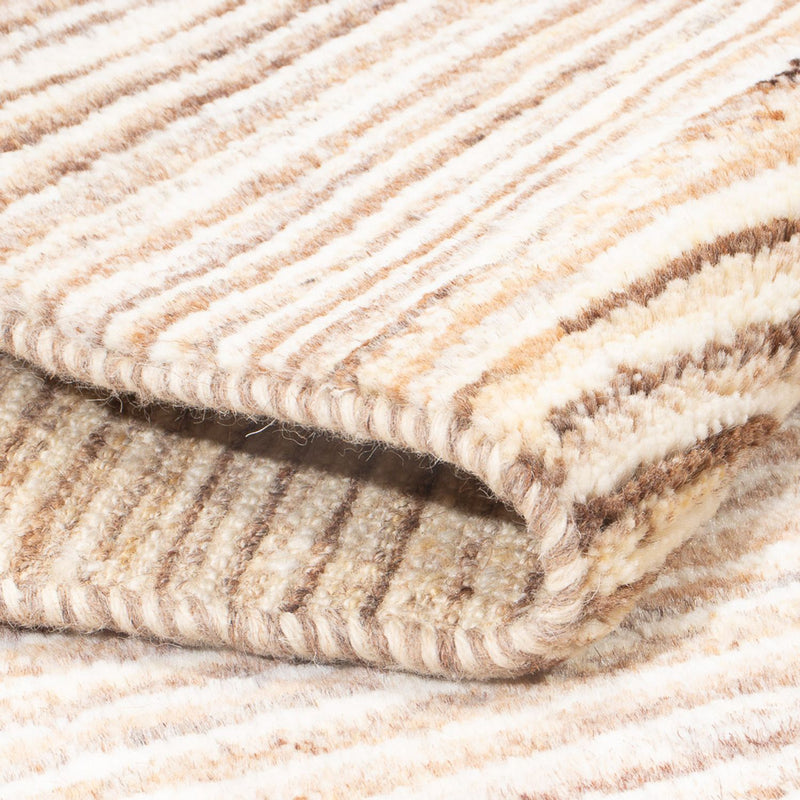 Gabbeh Teppich - Perser - 142 x 98 cm - hellbeige