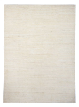 Tapis Gabbeh - Persan - 247 x 168 cm - blanc naturel