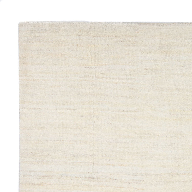 Tapis Gabbeh - Persan - 247 x 168 cm - blanc naturel