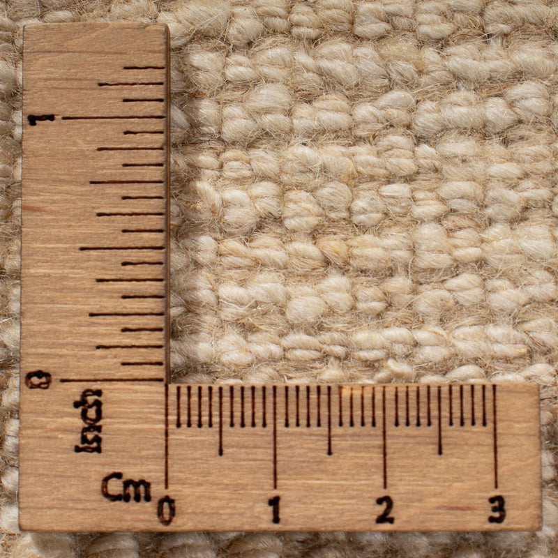 Tapis Gabbeh - Persan - 247 x 168 cm - blanc naturel