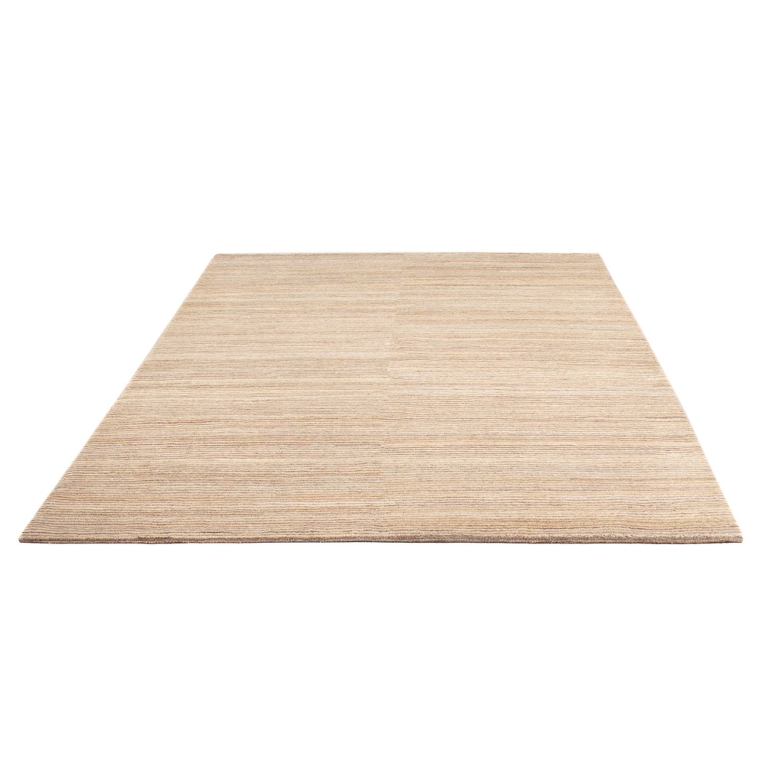 Tapis Gabbeh - Persan - 238 x 166 cm - marron clair