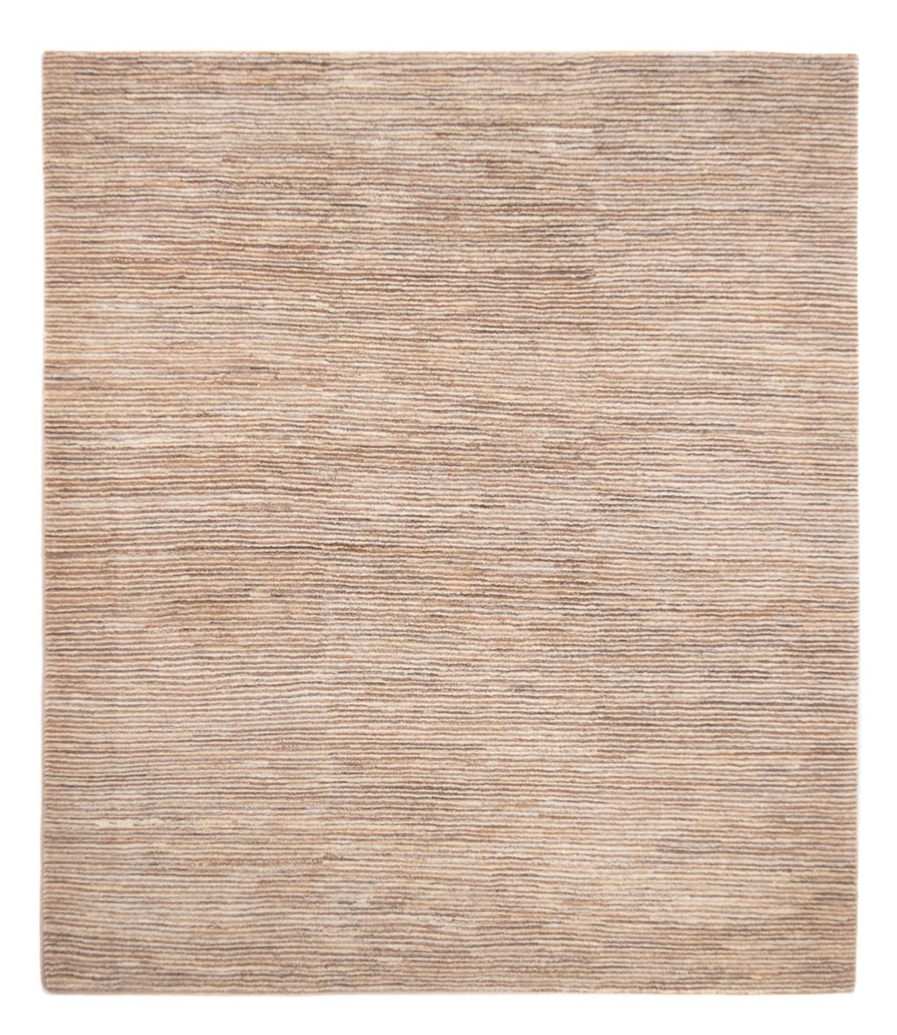 Tapis Gabbeh - Persan - 244 x 214 cm - marron clair