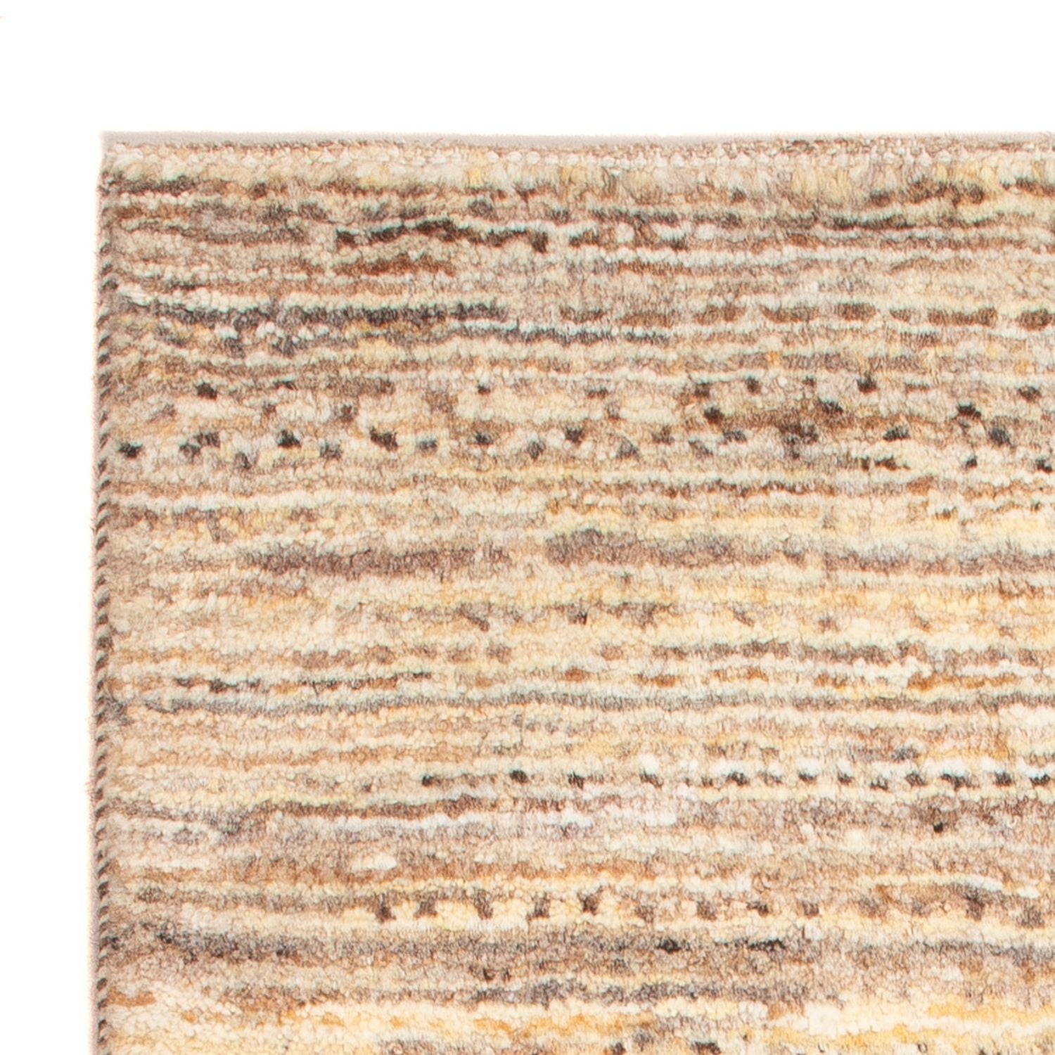 Tapis Gabbeh - Persan - 89 x 60 cm - beige foncé