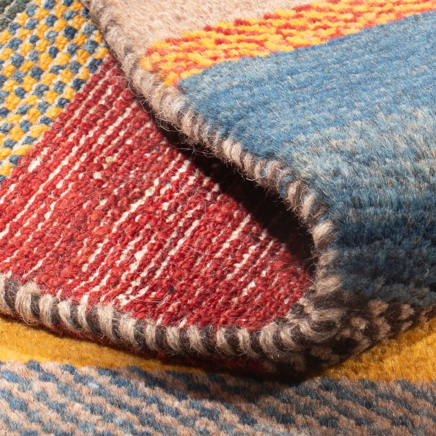 Tapis Gabbeh - Persan - 84 x 59 cm - multicolore