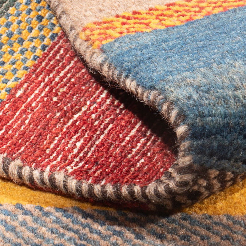 Tapis Gabbeh - Persan - 84 x 59 cm - multicolore