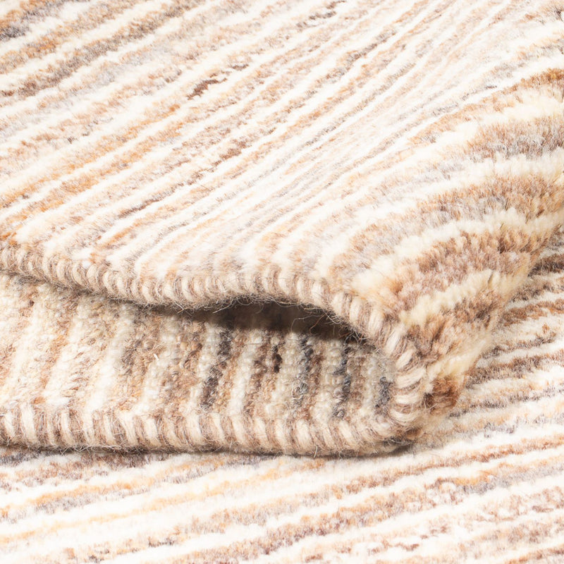 Gabbeh Teppich - Perser - 142 x 94 cm - dunkelbeige