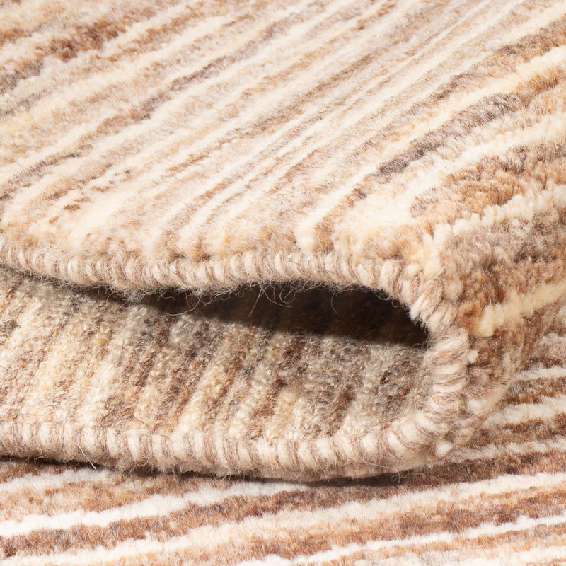 Tapis Gabbeh - Persan - 145 x 105 cm - beige foncé