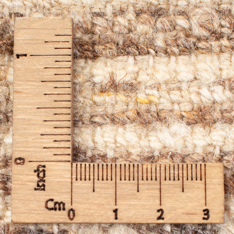 Tapis Gabbeh - Persan - 145 x 105 cm - beige foncé