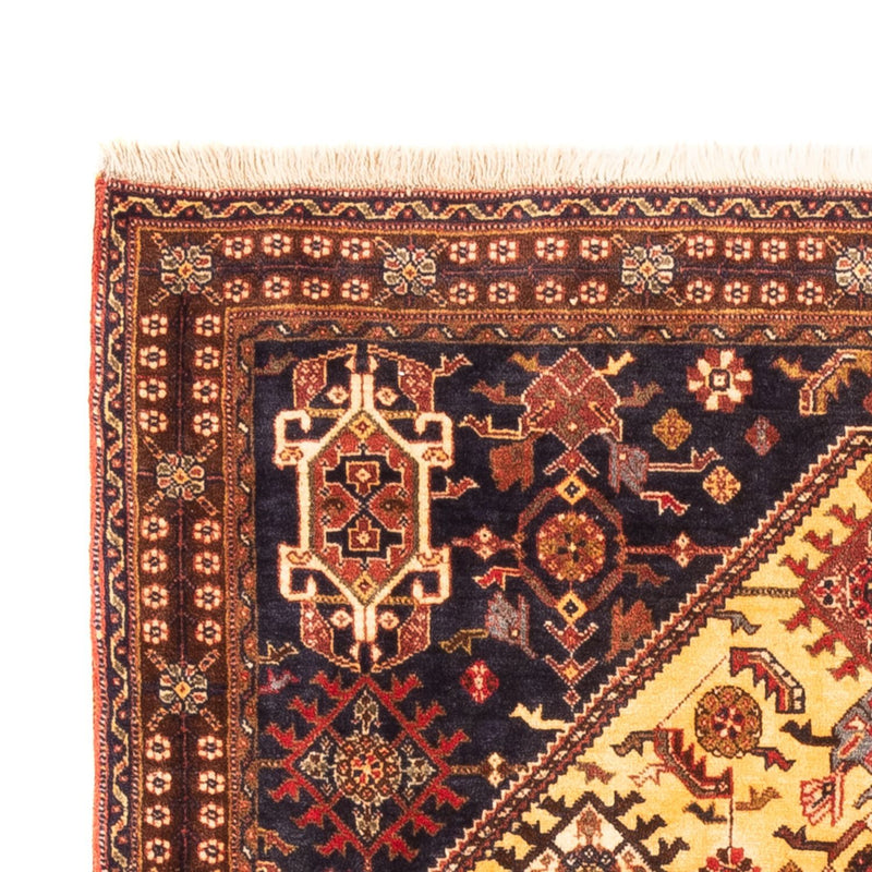 Tapis persan - Nomadic - 150 x 110 cm - jaune