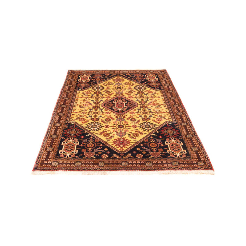 Tapis persan - Nomadic - 150 x 110 cm - jaune