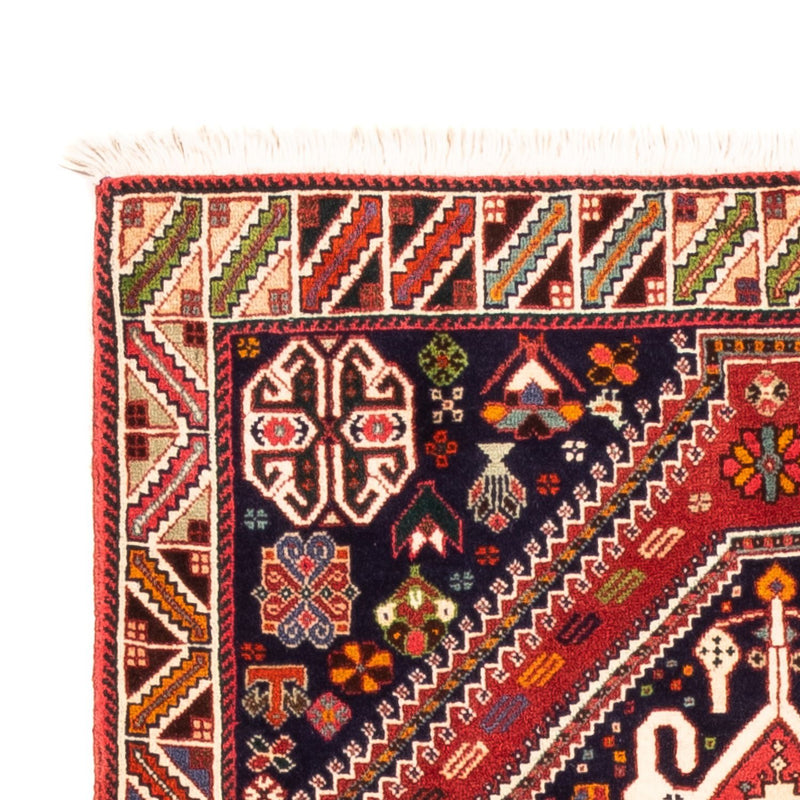 Tapis de couloir Tapis persan - Nomadic - 200 x 80 cm - rouge