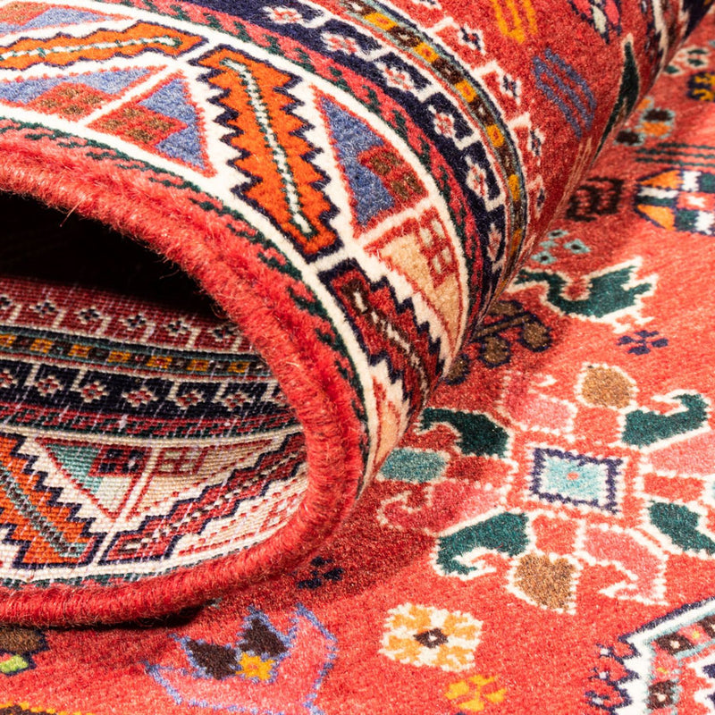 Tapis de couloir Tapis persan - Nomadic - 200 x 80 cm - rouge