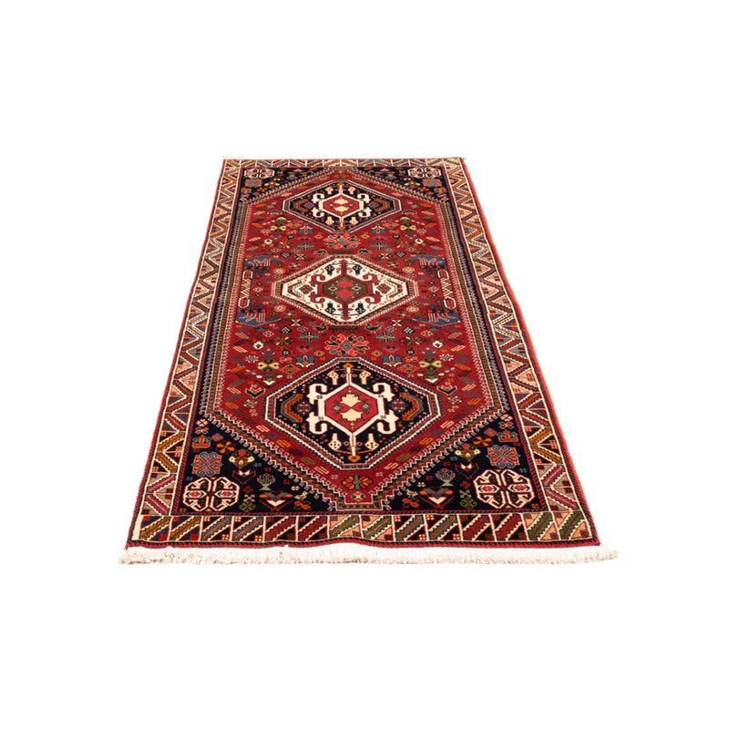 Tapis de couloir Tapis persan - Nomadic - 200 x 80 cm - rouge