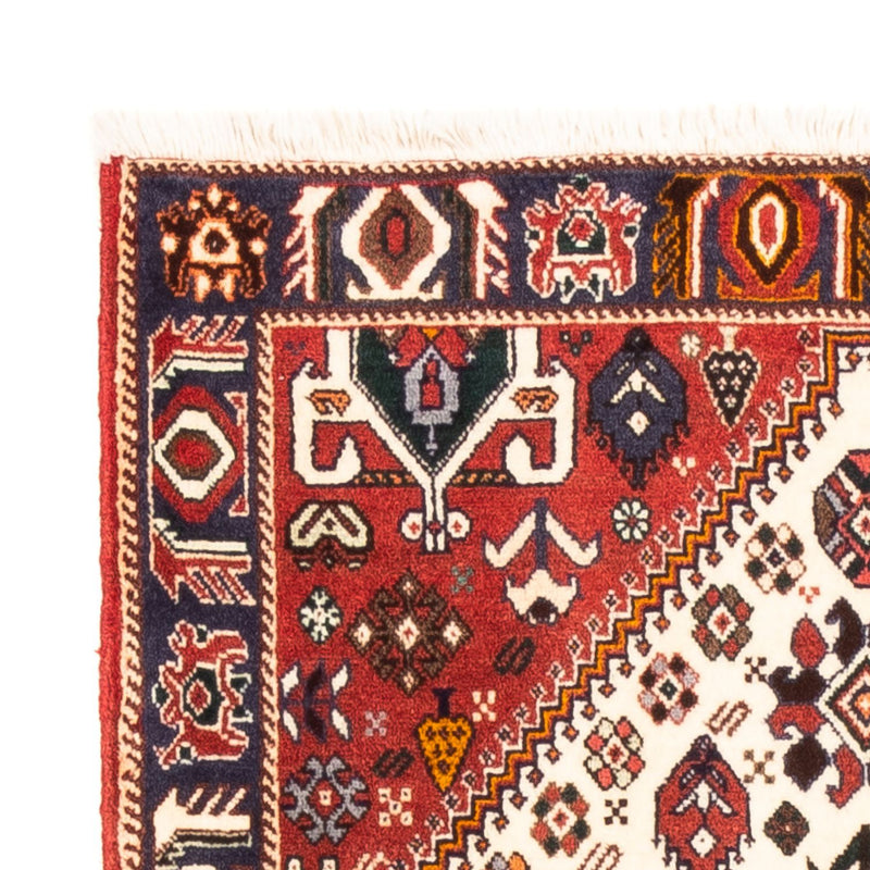 Tapis de couloir Tapis persan - Nomadic - 200 x 80 cm - crème