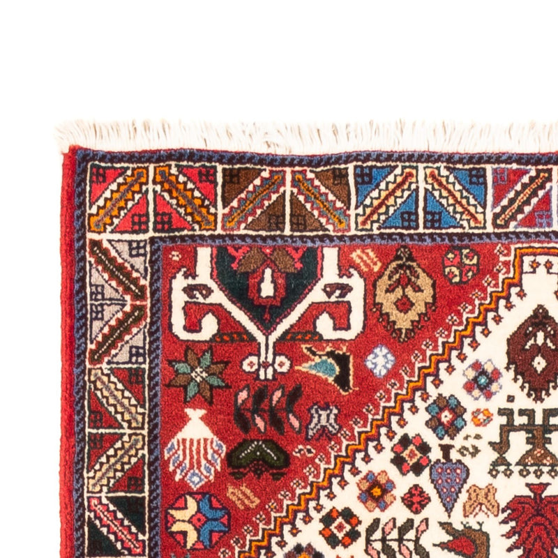 Tapis de couloir Tapis persan - Nomadic - 200 x 82 cm - crème