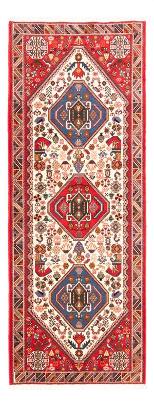 Tapis de couloir Tapis persan - Nomadic - 205 x 82 cm - crème