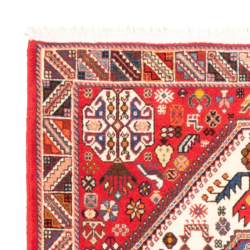 Tapis de couloir Tapis persan - Nomadic - 205 x 82 cm - crème