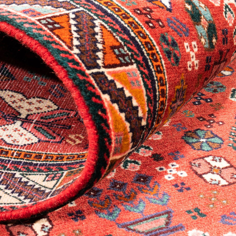 Tapis de couloir Tapis persan - Nomadic - 205 x 80 cm - rouge