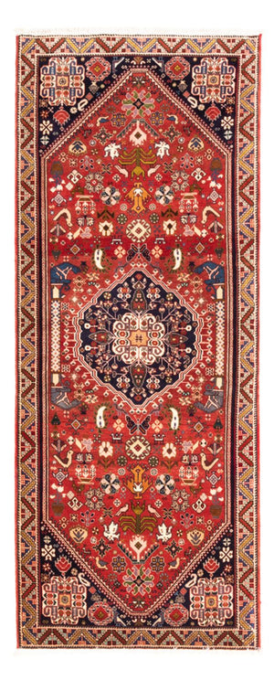 Tapis de couloir Tapis persan - Nomadic - 200 x 80 cm - rouge