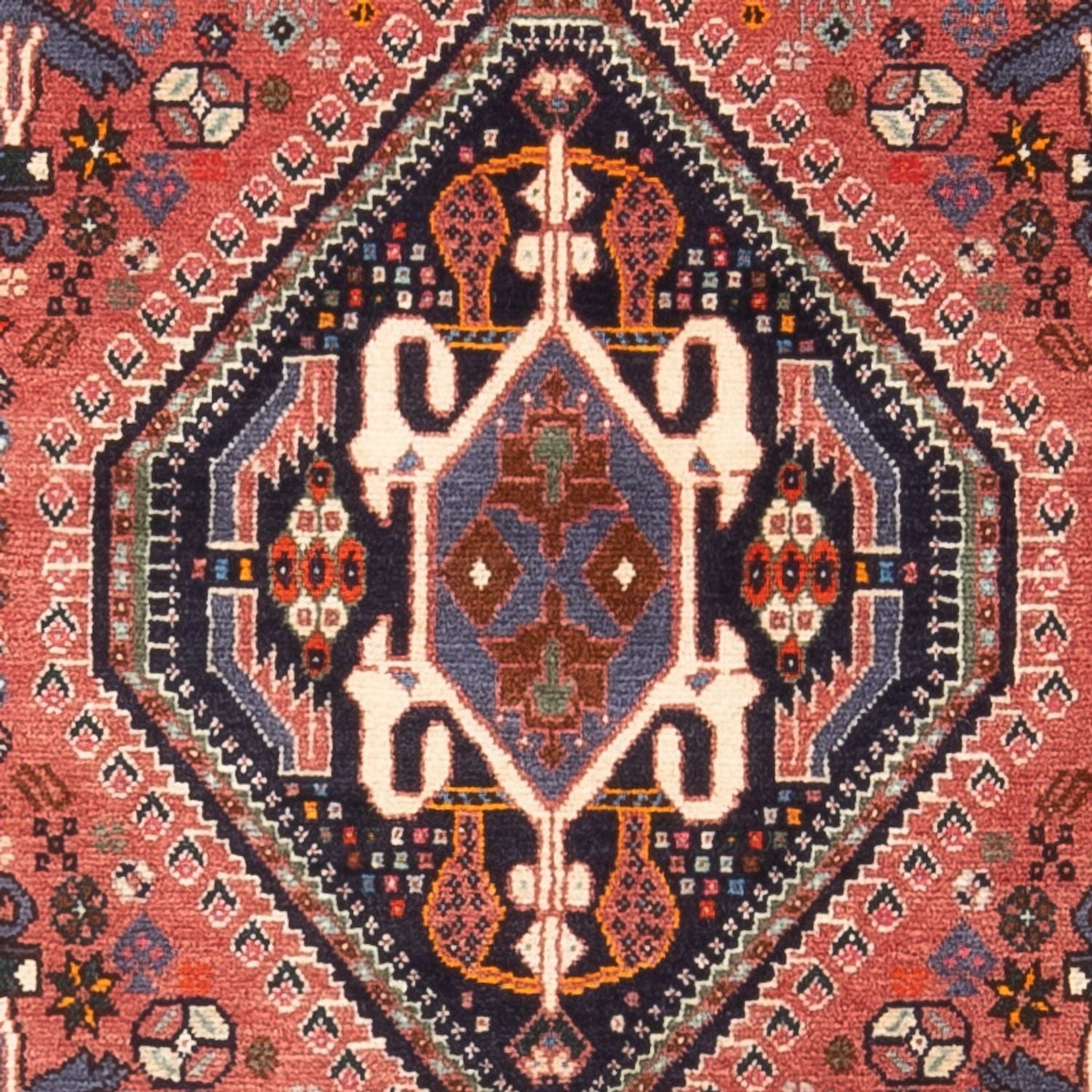 Tapis persan - Nomadic - 144 x 70 cm - rouge