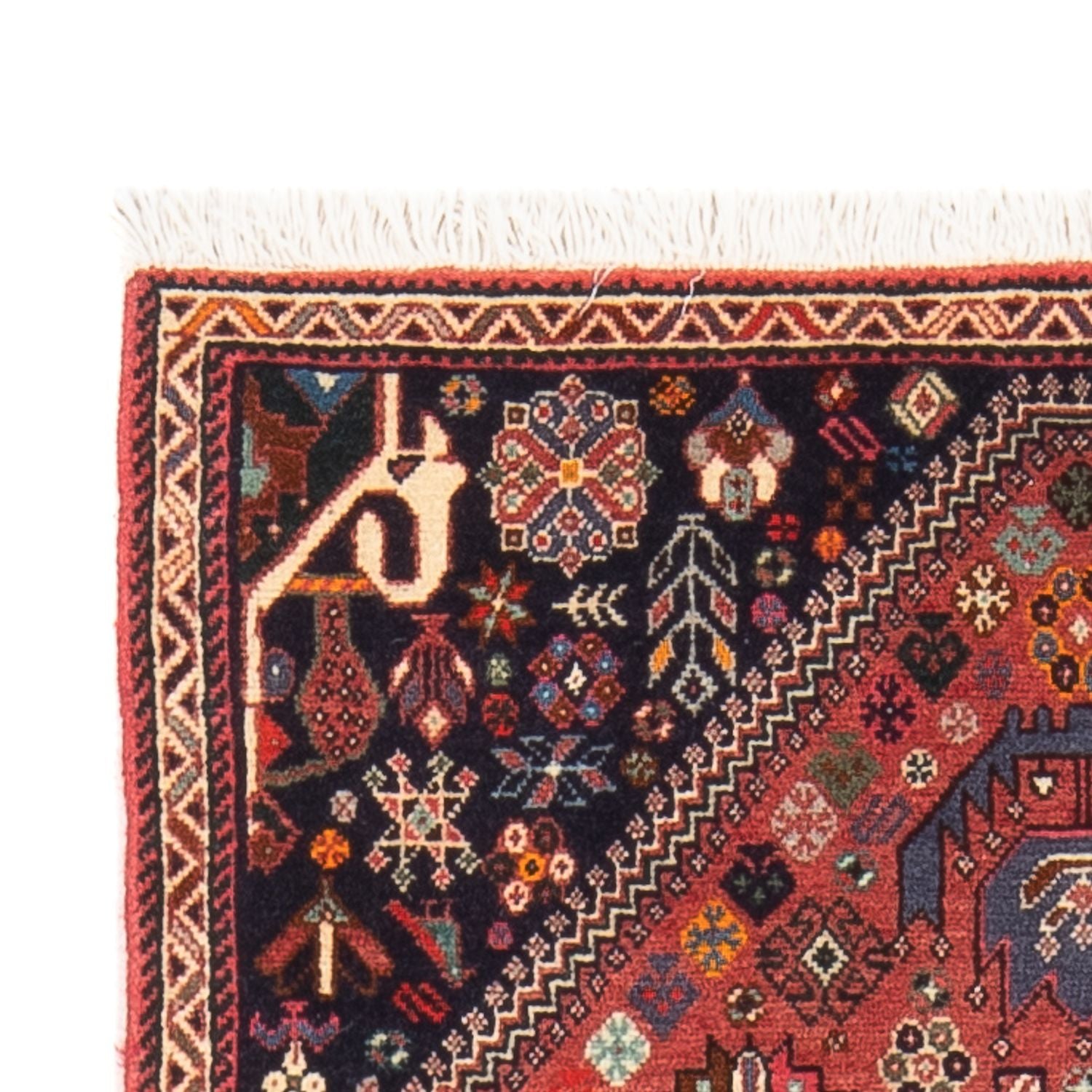 Tapis persan - Nomadic - 144 x 70 cm - rouge