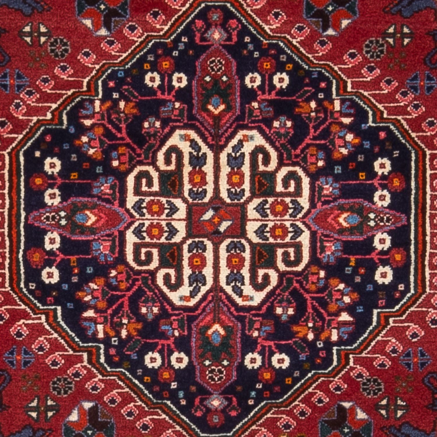 Tapis persan - Nomadic - 150 x 73 cm - rouge