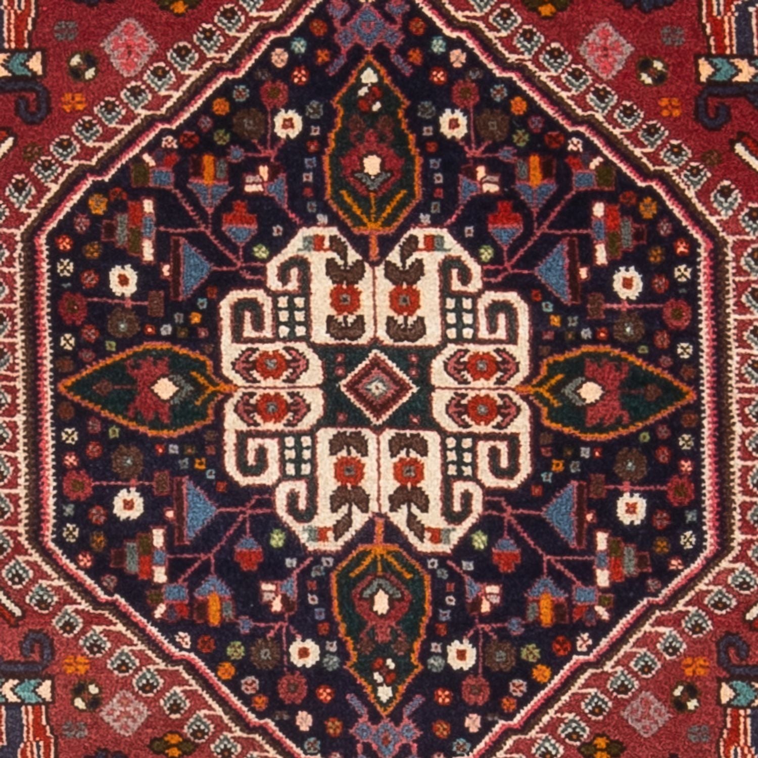 Tapis de couloir Tapis persan - Nomadic - 154 x 72 cm - rouge