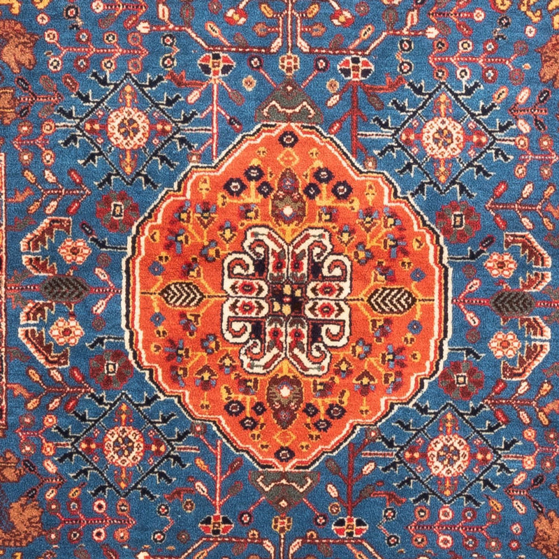 Tapis persan - Nomadic - 156 x 110 cm - bleu