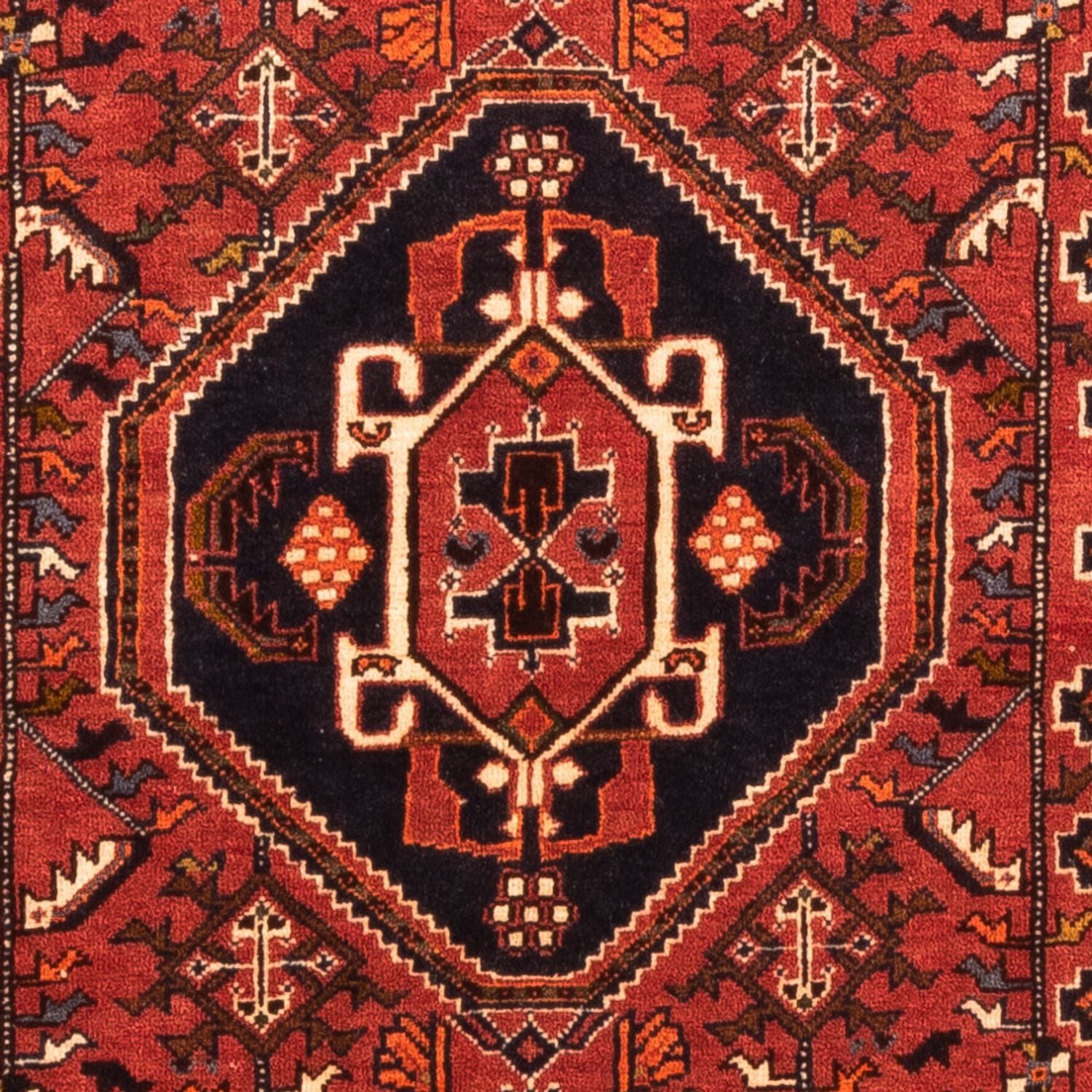 Tapis persan - Nomadic - 154 x 100 cm - rouille