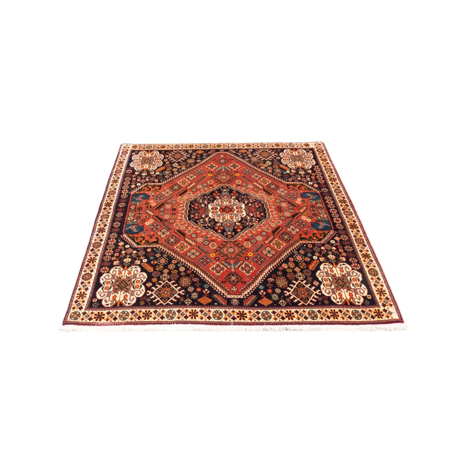 Tapis persan - Nomadic - 154 x 112 cm - rouge