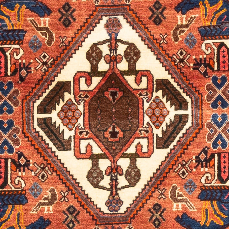 Tapis de couloir Tapis persan - Nomadic - 200 x 73 cm - terracotta