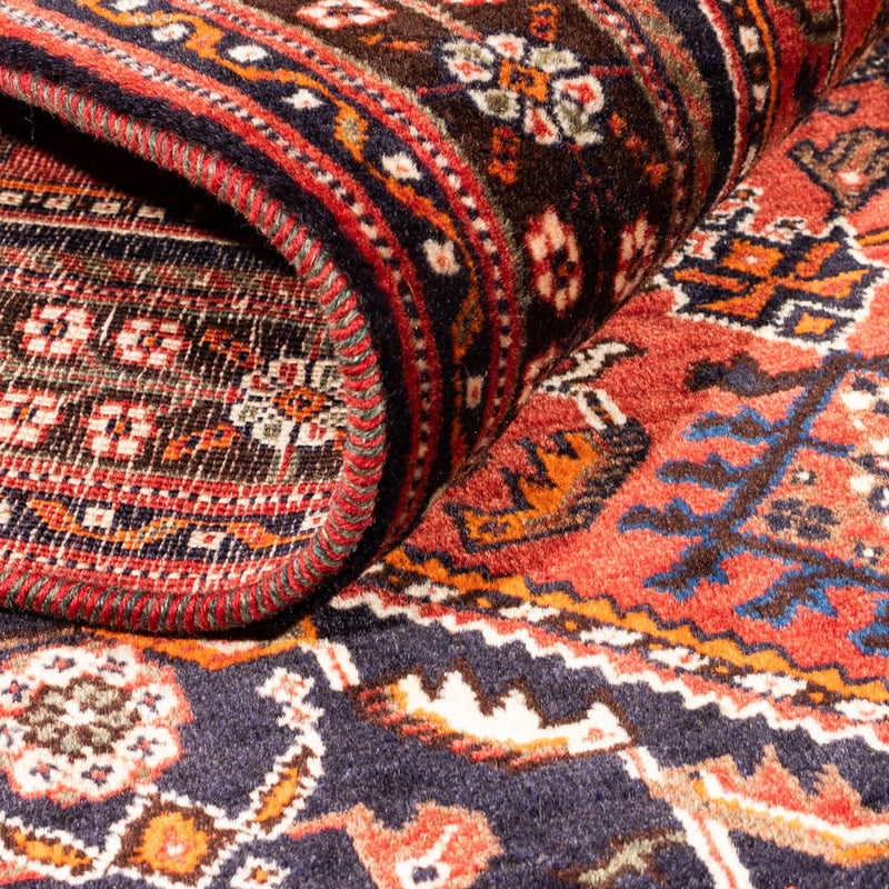 Tapis persan - Nomadic - 158 x 110 cm - rouge