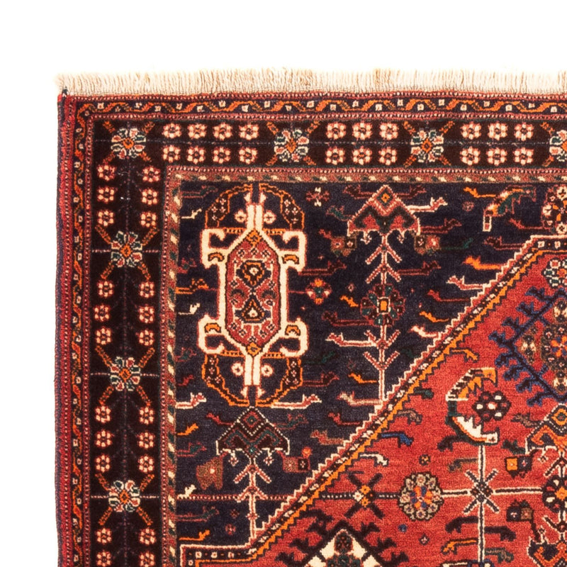 Tapis persan - Nomadic - 140 x 108 cm - rouge