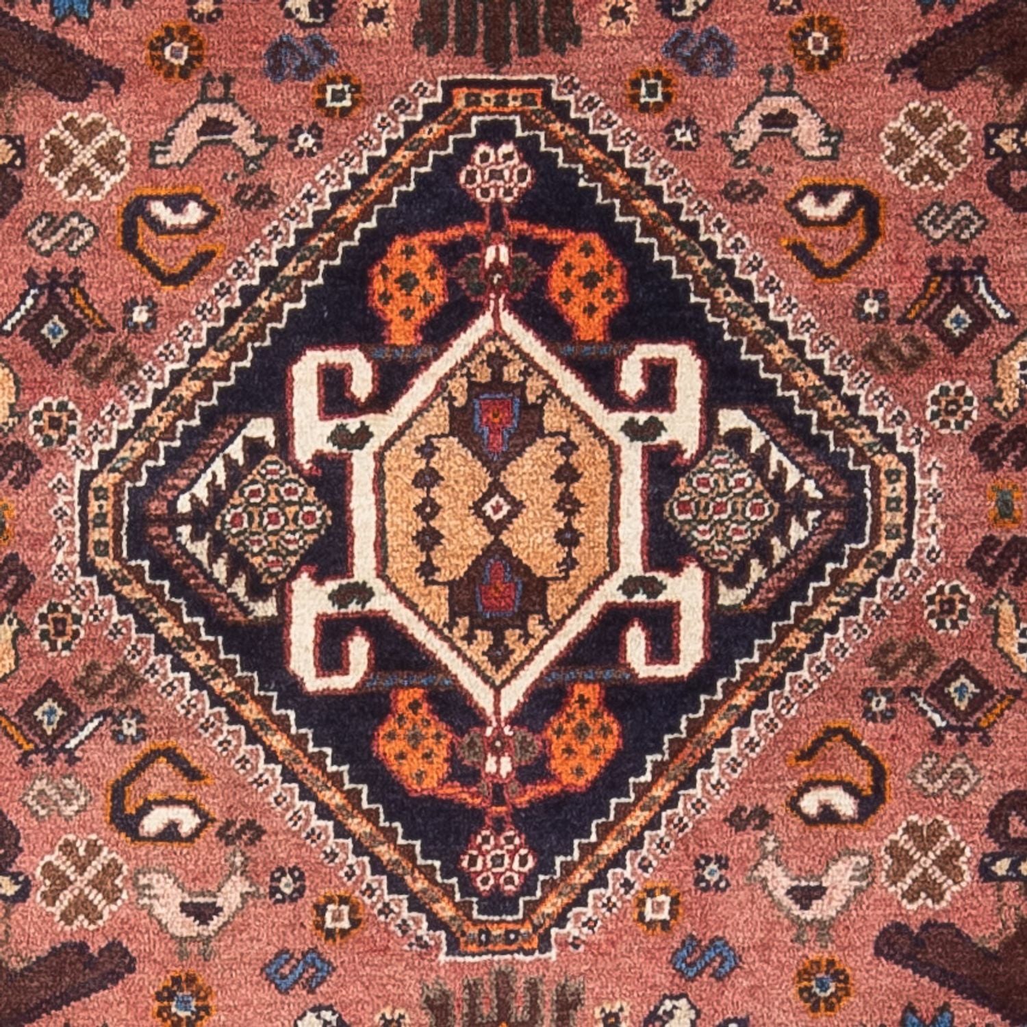 Tapis persan - Nomadic - 150 x 83 cm - rouge