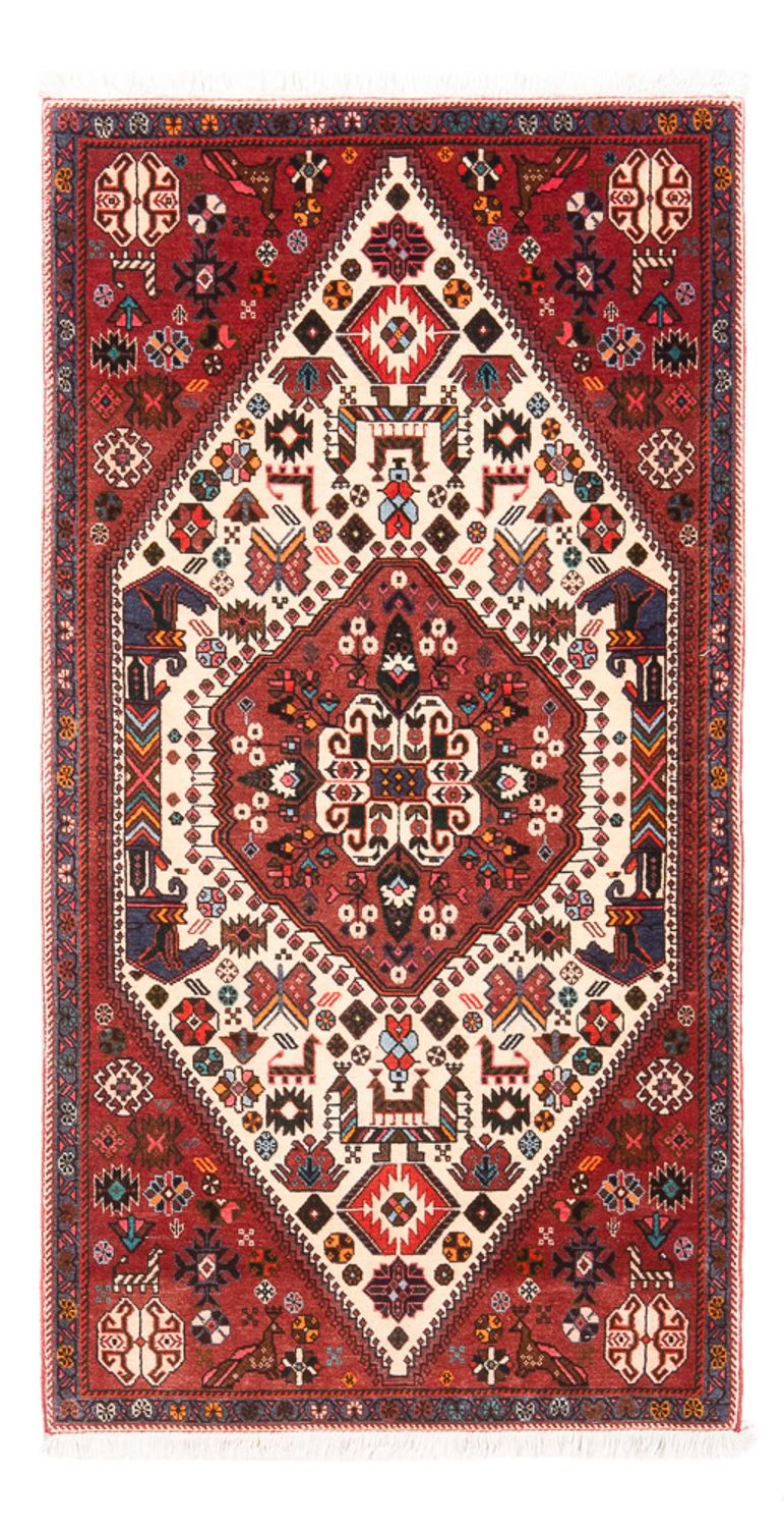 Tapis persan - Nomadic - 150 x 73 cm - crème