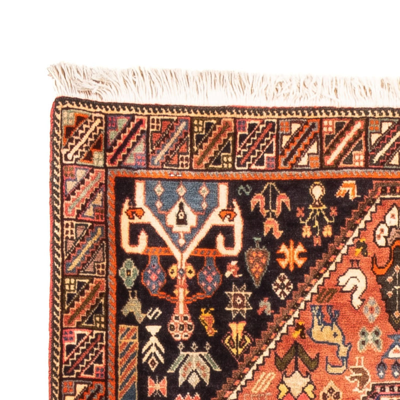 Tapis de couloir Tapis persan - Nomadic - 200 x 85 cm - orange