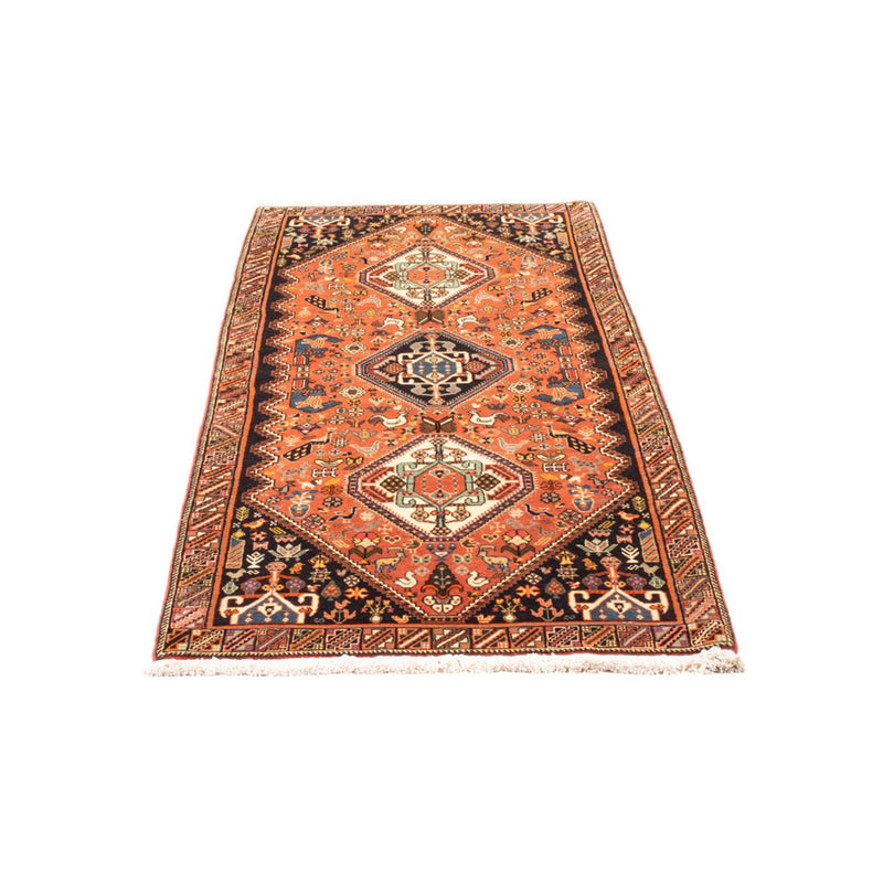 Tapis de couloir Tapis persan - Nomadic - 200 x 85 cm - orange