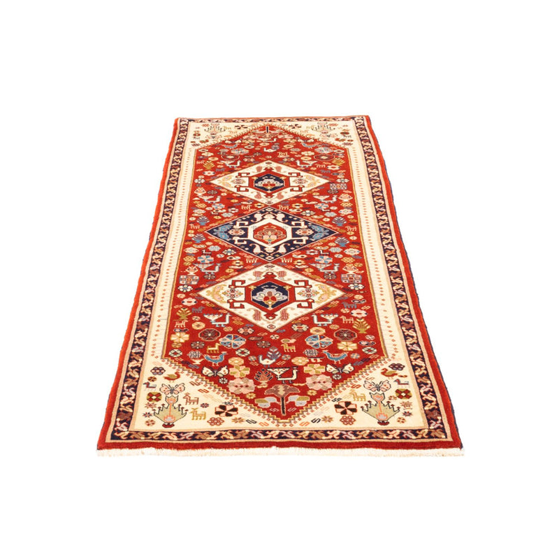 Tapis de couloir Tapis persan - Nomadic - 198 x 71 cm - rouge