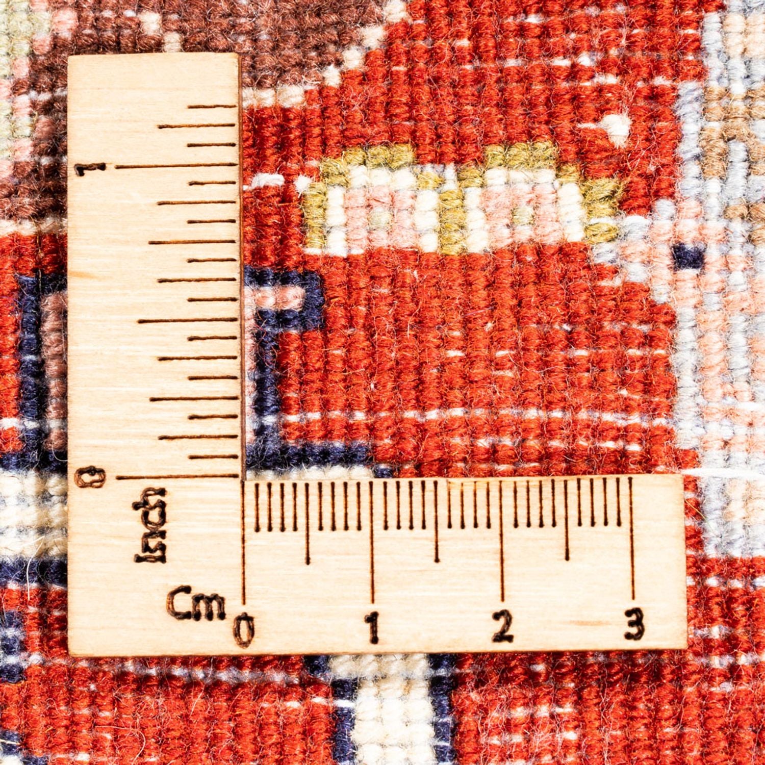 Tapis de couloir Tapis persan - Nomadic - 198 x 71 cm - rouge