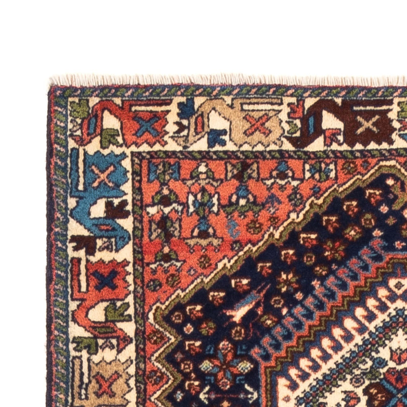 Tapis de couloir Tapis persan - Nomadic - 228 x 77 cm - beige foncé