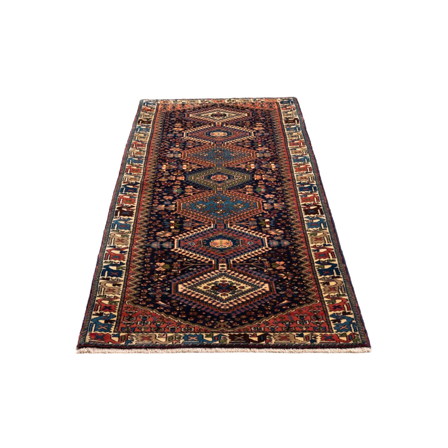 Tapis de couloir Tapis persan - Nomadic - 228 x 77 cm - beige foncé