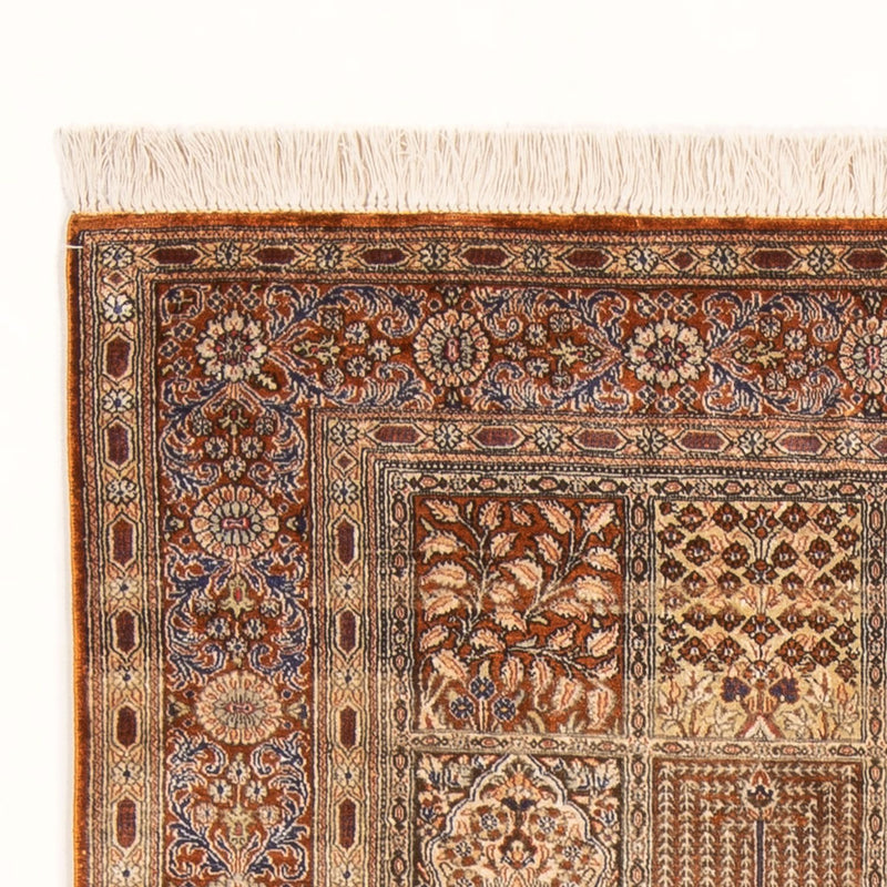Tapis en soie - Ghom soie - Premium - 148 x 100 cm - multicolore