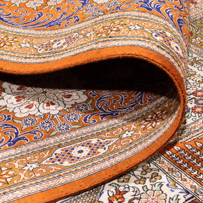 Tapis en soie - Ghom soie - Premium carré  - 302 x 297 cm - multicolore