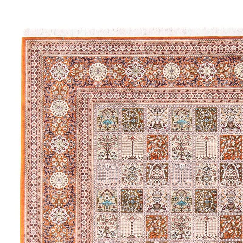Tapis en soie - Ghom soie - Premium carré  - 250 x 250 cm - multicolore