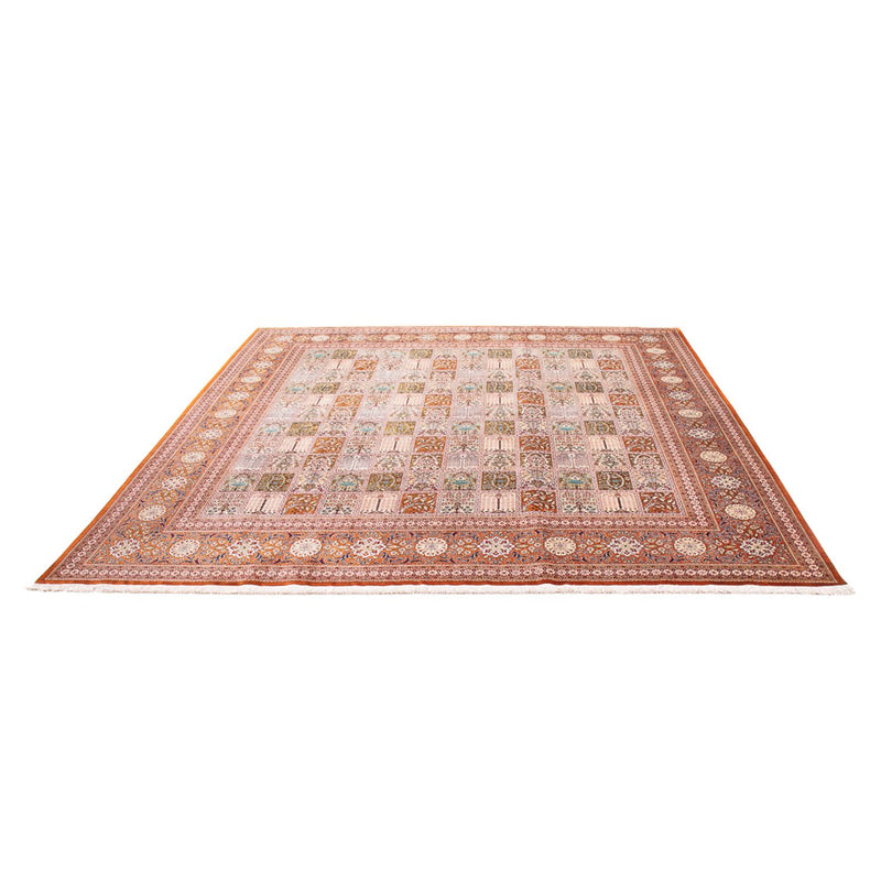 Tapis en soie - Ghom soie - Premium carré  - 250 x 250 cm - multicolore